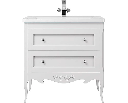 Купить Тумба под раковину Creto Viva 85 13-1008W White в магазине сантехники Santeh-Crystal.ru