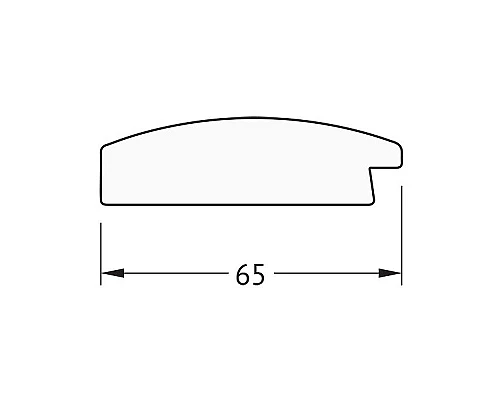 Заказать Зеркало Evoform Definite 76х76 BY 1029 в багетной раме - Орех 65 мм в магазине сантехники Santeh-Crystal.ru