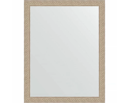Приобрести Зеркало Evoform Definite 94х74 BY 1041 в багетной раме - Беленый дуб 57 мм в магазине сантехники Santeh-Crystal.ru