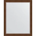 Зеркало Evoform Definite 96х76 BY 1044 в багетной раме - Орех 65 мм