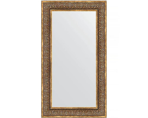 Приобрести Зеркало Evoform Definite 113х63 BY 3095 в багетной раме - Вензель бронзовый 101 мм в магазине сантехники Santeh-Crystal.ru