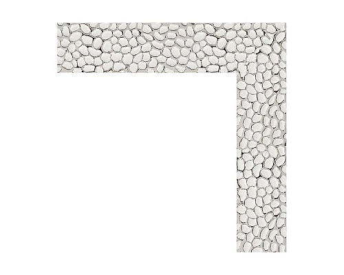 Купить Зеркало Evoform Definite 81х61 BY 3162 Чеканка белая в магазине сантехники Santeh-Crystal.ru