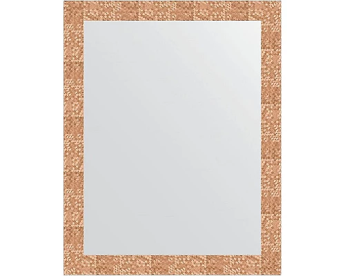 Приобрести Зеркало Evoform Definite 96х76 BY 3274 в багетной раме - Соты медь 70 мм в магазине сантехники Santeh-Crystal.ru