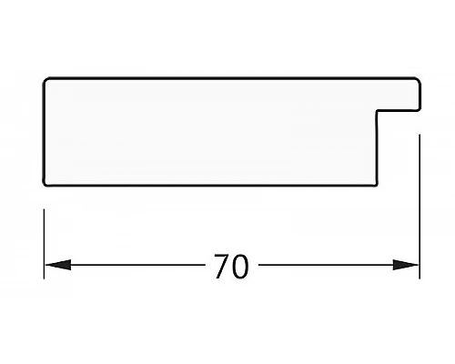 Купить Зеркало Evoform Definite 96х76 BY 3276 в багетной раме - Соты титан 70 мм в магазине сантехники Santeh-Crystal.ru