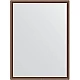 Приобрести Зеркало Evoform Definite 78х58 BY 0637 в багетной раме - Орех 22 мм в магазине сантехники Santeh-Crystal.ru