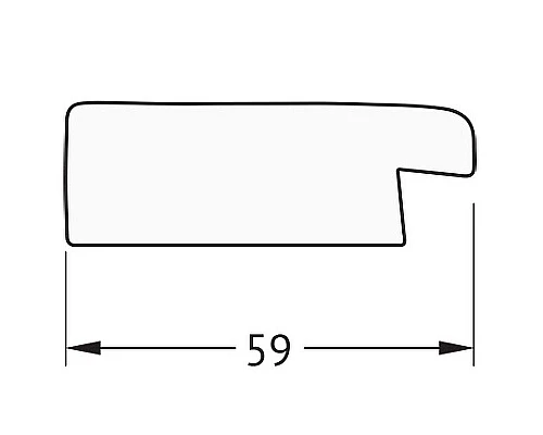 Заказать Зеркало Evoform Definite 84х64 BY 0650 в багетной раме - Травленое золото 59 мм в магазине сантехники Santeh-Crystal.ru