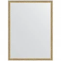 Зеркало Evoform Definite 78х58 BY 0640 в багетной раме - Витое золото 28 мм