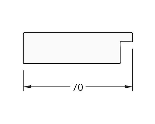 Купить Зеркало Evoform Definite 76х76 BY 3242 в багетной раме - Соты медь 70 мм в магазине сантехники Santeh-Crystal.ru