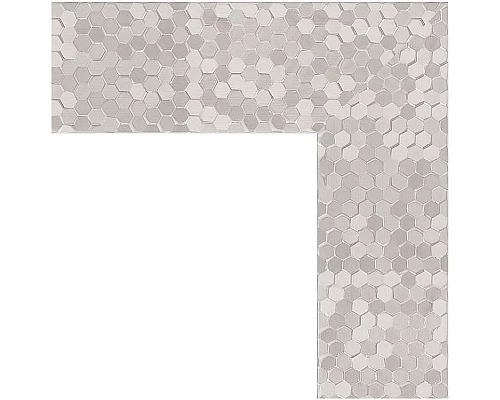 Купить Зеркало Evoform Definite 76х76 BY 3243 в багетной раме - Соты алюминий 70 мм в магазине сантехники Santeh-Crystal.ru