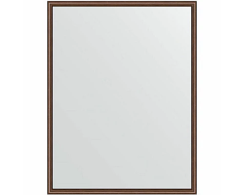 Приобрести Зеркало Evoform Definite 88х68 BY 0672 в багетной раме - Орех 22 мм в магазине сантехники Santeh-Crystal.ru