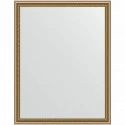 Зеркало Evoform Definite 92х72 BY 1037 в багетной раме - Бусы золотые 46 мм