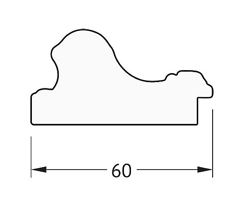 Приобрести Зеркало Evoform Definite 85х65 BY 3171 в багетной раме - Бронзовые бусы на дереве 60 мм в магазине сантехники Santeh-Crystal.ru