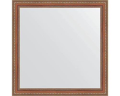 Купить Зеркало Evoform Definite 75х75 BY 3235 в багетной раме - Бронзовые бусы на дереве 60 мм в магазине сантехники Santeh-Crystal.ru
