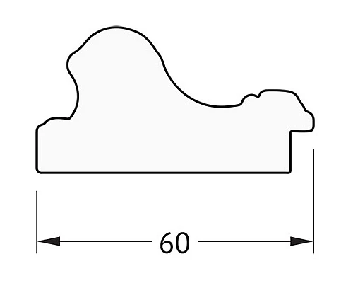 Купить Зеркало Evoform Definite 75х75 BY 3235 в багетной раме - Бронзовые бусы на дереве 60 мм в магазине сантехники Santeh-Crystal.ru