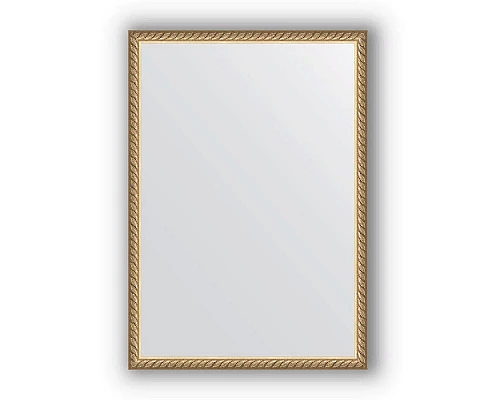 Купить Зеркало Evoform Definite 68х48 Витая латунь в магазине сантехники Santeh-Crystal.ru