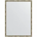 Зеркало Evoform Definite 77х57 BY 0642 в багетной раме - Серебряный бамбук 24 мм