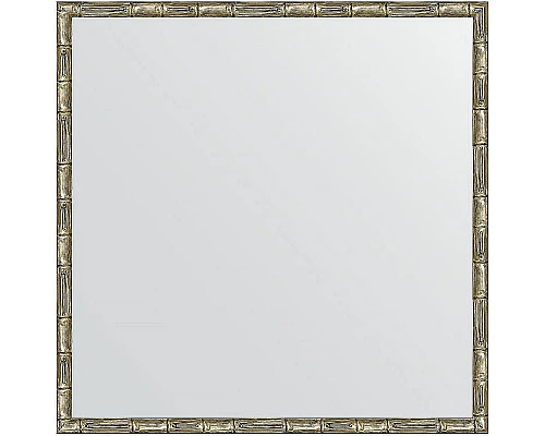 Заказать Зеркало Evoform Definite 67х67 BY 0659 в багетной раме - Серебряный бамбук 24 мм в магазине сантехники Santeh-Crystal.ru