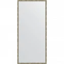 Зеркало Evoform Definite 147х67 BY 0762 в багетной раме - Серебряный бамбук 24 мм