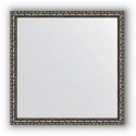 Зеркало Evoform Definite 60х60 Черненое серебро