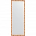 Зеркало Evoform Definite Floor 197х78 BY 6004 в багетной раме - Соты медь 70 мм