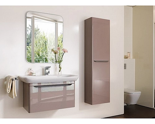 Заказать Шкаф пенал Geberit myDay 40 824001000 подвесной Какао с молоком в магазине сантехники Santeh-Crystal.ru