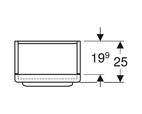 Заказать Шкаф пенал Geberit myDay 40 824001000 подвесной Какао с молоком в магазине сантехники Santeh-Crystal.ru