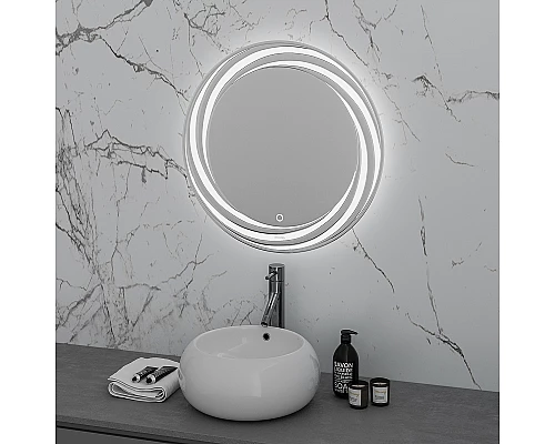 Заказать Зеркало Grossman Arma 70 157070 с подсветкой с сенсорным выключателем в магазине сантехники Santeh-Crystal.ru