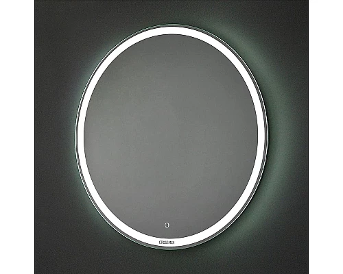 Заказать Зеркало Grossman Cosmo 77 9D770 с подсветкой с сенсорным выключателем в магазине сантехники Santeh-Crystal.ru