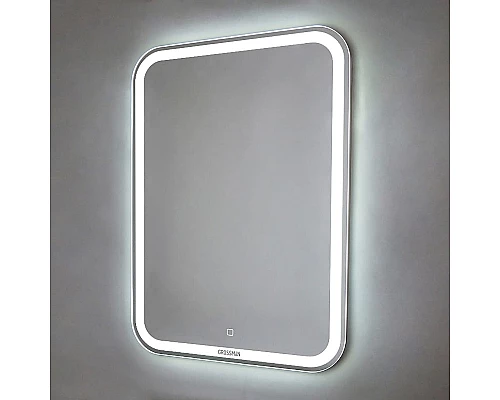 Купить Зеркало Grossman Elegans 55 555800 с подсветкой с сенсорным выключателем в магазине сантехники Santeh-Crystal.ru