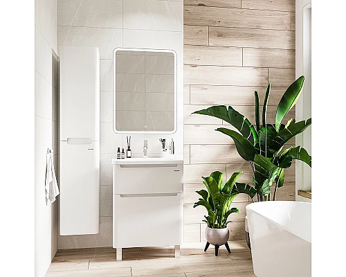 Приобрести Тумба под раковину Grossman Адель 60 106007 Белая в магазине сантехники Santeh-Crystal.ru