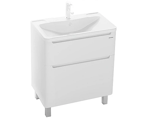 Купить Тумба под раковину Grossman Адель 70 107005 Белая в магазине сантехники Santeh-Crystal.ru