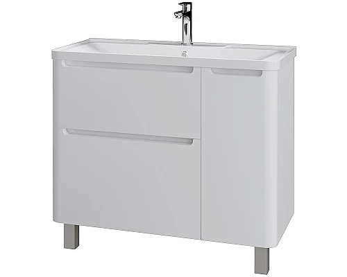 Купить Тумба под раковину Grossman Адель 90 109004 Белая в магазине сантехники Santeh-Crystal.ru