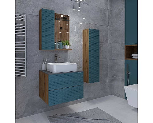 Приобрести Тумба под раковину Grossman Альба 65 106502 подвесная Веллингтон Бриз в магазине сантехники Santeh-Crystal.ru