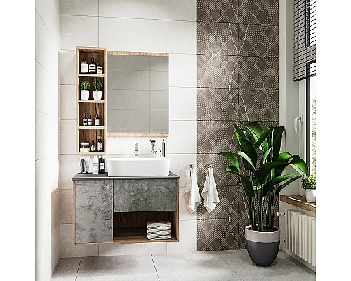 Купить Полка Grossman Бруно 25 402501 Веллингтон в магазине сантехники Santeh-Crystal.ru