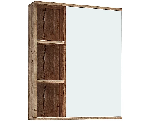Купить Зеркальный шкаф Grossman Форта 60 206003 Дуб галифакс в магазине сантехники Santeh-Crystal.ru