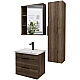 Приобрести Шкаф пенал Grossman Форта 30 3030052 подвесной Темный дуб галифакс в магазине сантехники Santeh-Crystal.ru