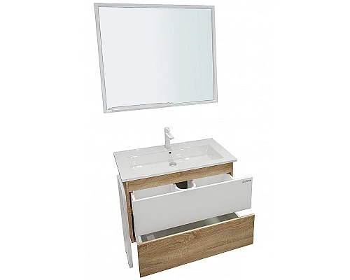 Купить Зеркало Grossman Лофт 90 209002 Белое в магазине сантехники Santeh-Crystal.ru