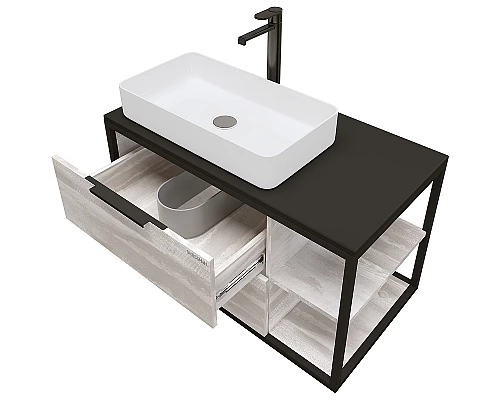 Заказать Тумба под раковину Grossman Лофт 90 109002 подвесная Шанико в магазине сантехники Santeh-Crystal.ru