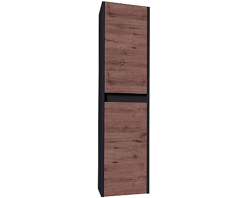 Купить Шкаф пенал Grossman Смарт 30 303011 подвесной Веллигтон Графит в магазине сантехники Santeh-Crystal.ru