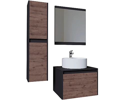 Купить Зеркало Grossman Смарт 60 206005 Графит в магазине сантехники Santeh-Crystal.ru