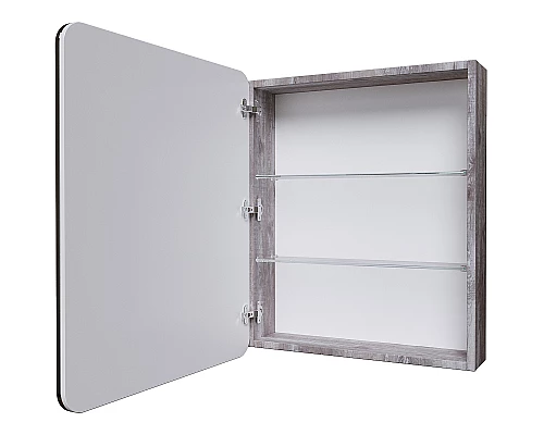 Приобрести Зеркальный шкаф Grossman Талис 60 206006 Бетон пайн Серый в магазине сантехники Santeh-Crystal.ru