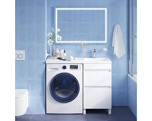 Купить Тумба с раковиной Iddis Optima Home 110 R OPH11RBi95K Белый в магазине сантехники Santeh-Crystal.ru