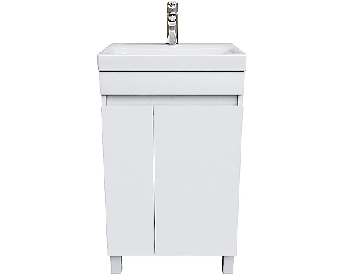 Заказать Тумба с раковиной Iddis Zodiac 50 ZOD5CDFi95K Белая в магазине сантехники Santeh-Crystal.ru