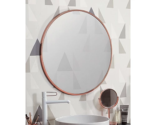 Купить Зеркало Jacob Delafon Odeon Rive Gauche 50 EB1176-CPR Медь в магазине сантехники Santeh-Crystal.ru