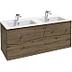Приобрести Тумба под раковину Jacob Delafon Sherwood 120 EB1834RU-P13 подвесная Состаренный дуб в магазине сантехники Santeh-Crystal.ru