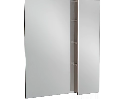 Купить Зеркало со шкафом Jacob Delafon Soprano 78 EB1336-NF Серый в магазине сантехники Santeh-Crystal.ru