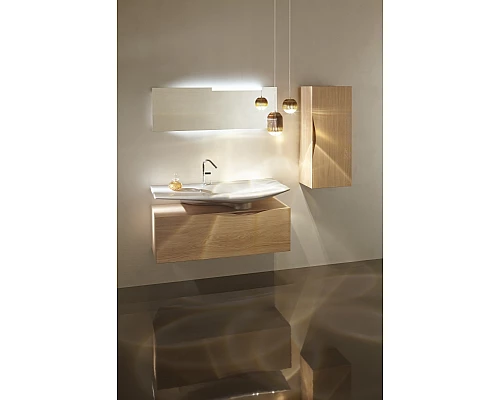 Приобрести Тумба под раковину Jacob Delafon Stillness 120 EB2001-P7 подвесная Темный дуб в магазине сантехники Santeh-Crystal.ru