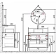 Заказать Тумба под раковину Jorno Wood 80 wood.01.80/P/GR подвесная Серая в магазине сантехники Santeh-Crystal.ru