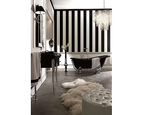 Приобрести Тумба под раковину Kerasan Retro 100 7363K3 Черный глянец в магазине сантехники Santeh-Crystal.ru