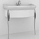 Купить Тумба под раковину Kerasan Retro 73 7362K5 Белый глянец Хром в магазине сантехники Santeh-Crystal.ru